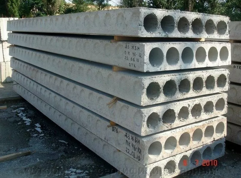 Разновидности плит перекрытия и характеристики бетона