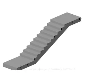 Лестничные марши ЛМП 57.11.17-5-5.5с Лестничные марши ЛМП 57.11.17-5-5.5с