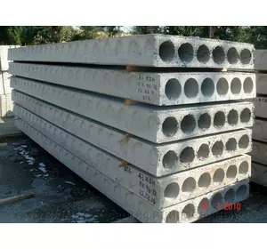 Плита перекрытия пустотная ПК 63-10-8 Плита перекрытия пустотная ПК 63-10-8