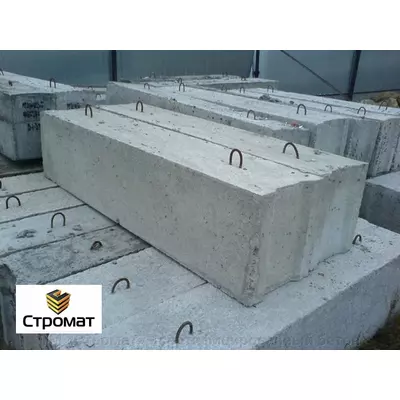 Фундаментный блок сплошной 12-4-6 (Киев)